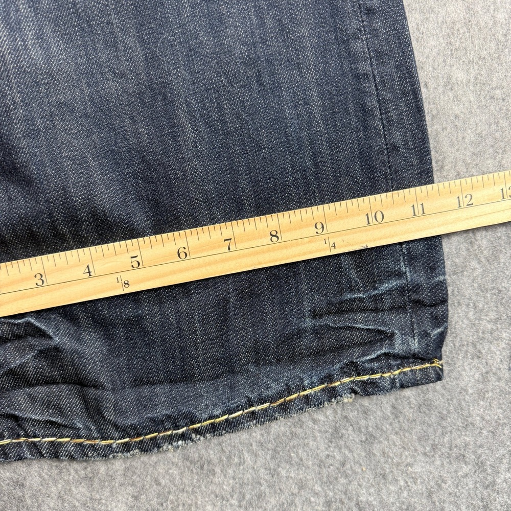 Big Star Voyager Loose Jeans Mens 38x34 Blue Dark Wash Limited Baggy Vintage - Picture 5 of 12